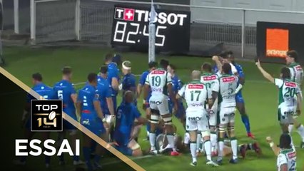 TOP 14 - Essai de Quentin LESPIAUCQ (SP) - Castres - Pau - J20 - Saison 2020/2021