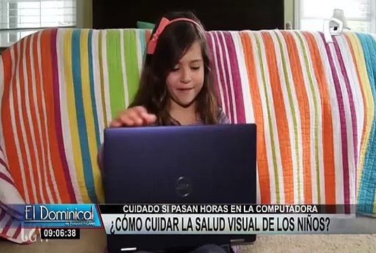 ¡Atención! Niños pueden desarrollar ojo seco por pasar largas horas frente a la computadora