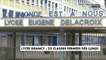 Lycée Drancy : 22 classes fermées dès lundi