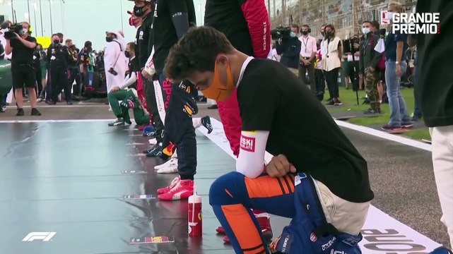 Hamilton vence na estratégia e pega Verstappen: assista como foi o GP do Bahrein de F1