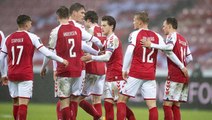 2022 Dünya Kupası Elemeleri F Grubu'nda Danimarka, sahasında Moldova'yı 8-0 yendi