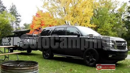 Solo Camping Video Trailer. A-Frame Camper. Pop up Camper. Solo Camping Adventure.