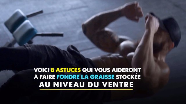 8 astuces qui vous aideront à faire fondre la graisse stockée au niveau du ventre