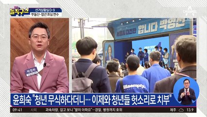 野, 박영선 ‘20대 경험치 부족’ 발언 맹비난