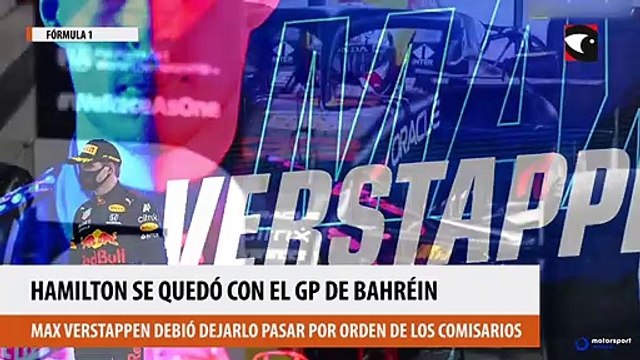 Fórmula 1 Hamilton se quedó con el GP de Bahréin, en un final espectacular
