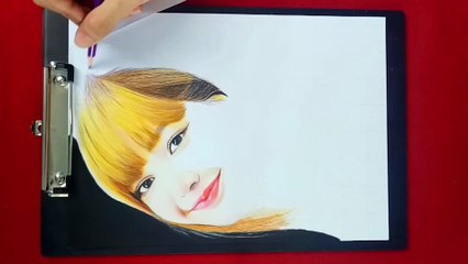 Drawing lisa of blackPink