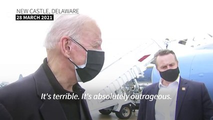 Myanmar bloodshed 'absolutely outrageous': Biden