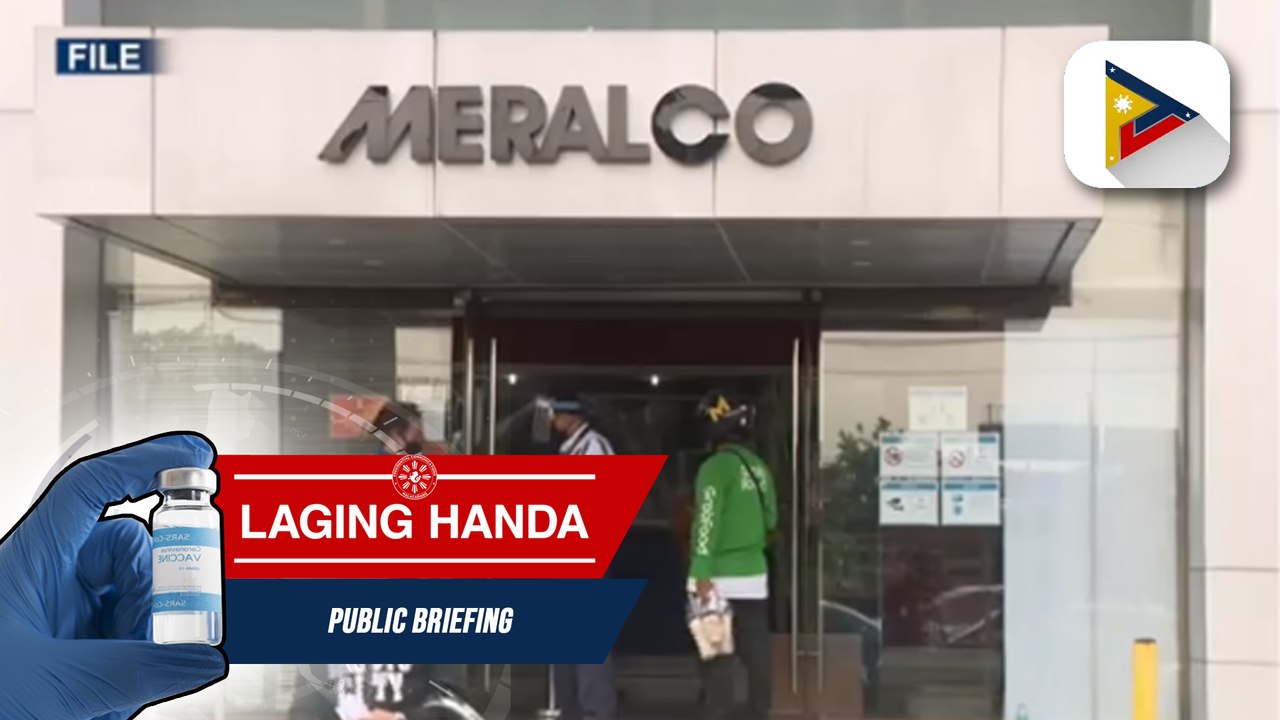 #LagingHanda | Meralco: Walang power disconnection hanggang April 15 sa NCR+ bubble