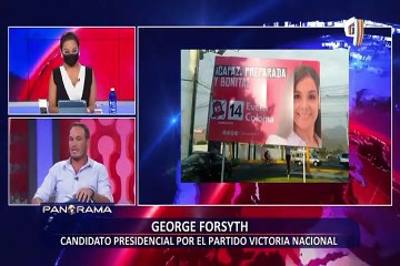 George Forsyth: "Sabemos cómo luchar contra las mafias, pero necesitamos mejores leyes"