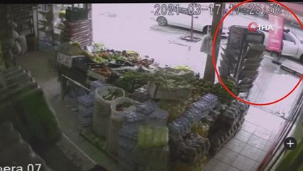 Otomobili çalacaktı, 10 yaşındaki çocuk engel oldu