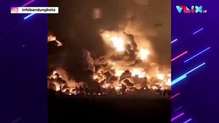 Detik-Detik Ledakan dan Terbakarnya Kilang Minyak Balongan