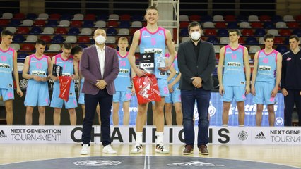 EB ANGT Belgrade MVP Highlights & Interview: Nikola Jovic, U18 Mega Soccerbet Belgrade