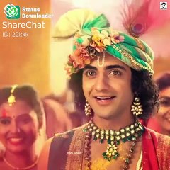 Happy holi | rangoli with radha and krishna |.