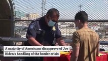 Poll finds majority of Americans disapprove of Biden's handling of the border crisis