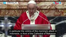 Paus Fransiskus Doakan Korban Bom Gereja Katedral Makassar