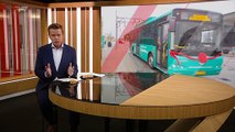 El-bus kører første tur i Aalborg | Nordjyllands Trafikselskab | 11-06-2019 | TV2 NORD @ TV2 Danmark