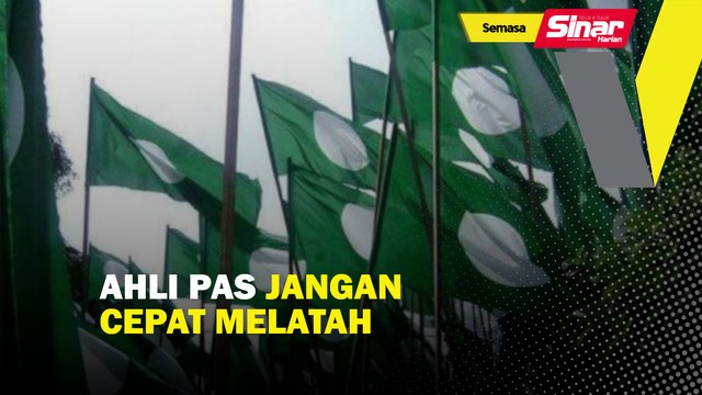Ahli Pas jangan cepat melatah
