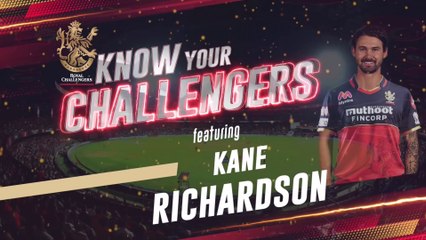 Know Your Challengers ft. Kane Richardson _ RCB 12th Man TV ( 1080 X 1920 )