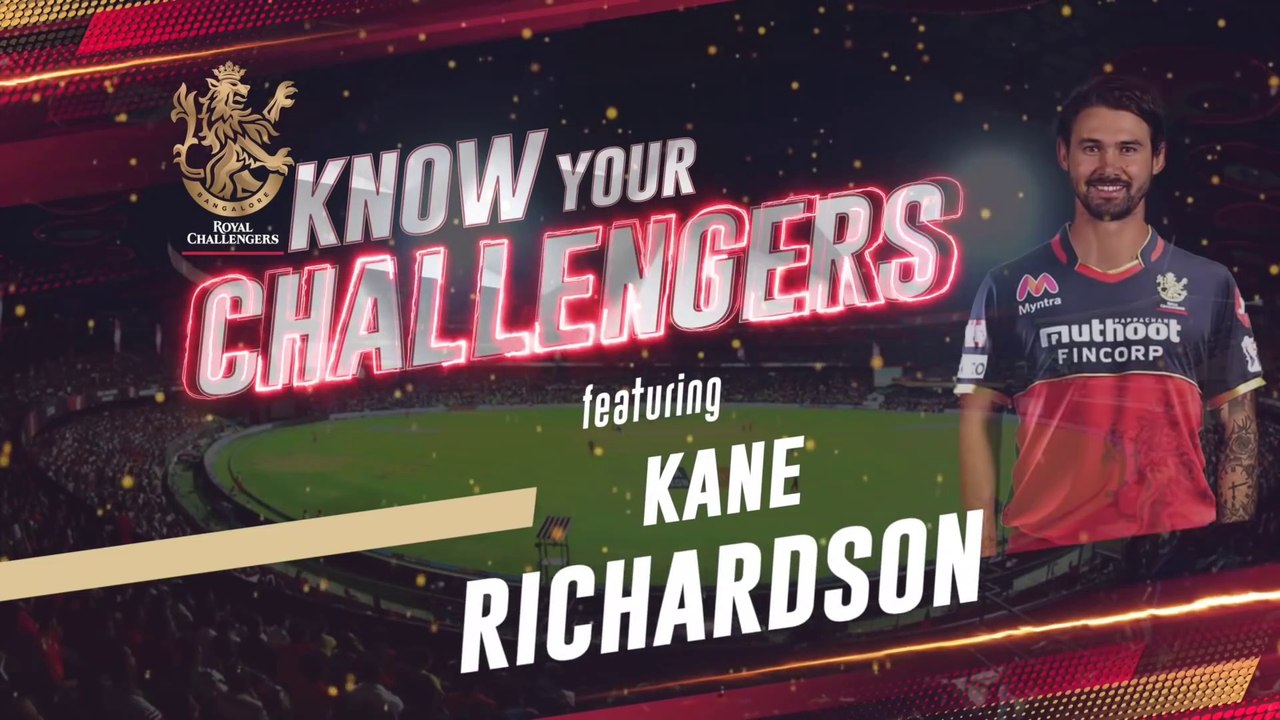 Know Your Challengers ft. Kane Richardson _ RCB 12th Man TV ( 1080 X 1920 )