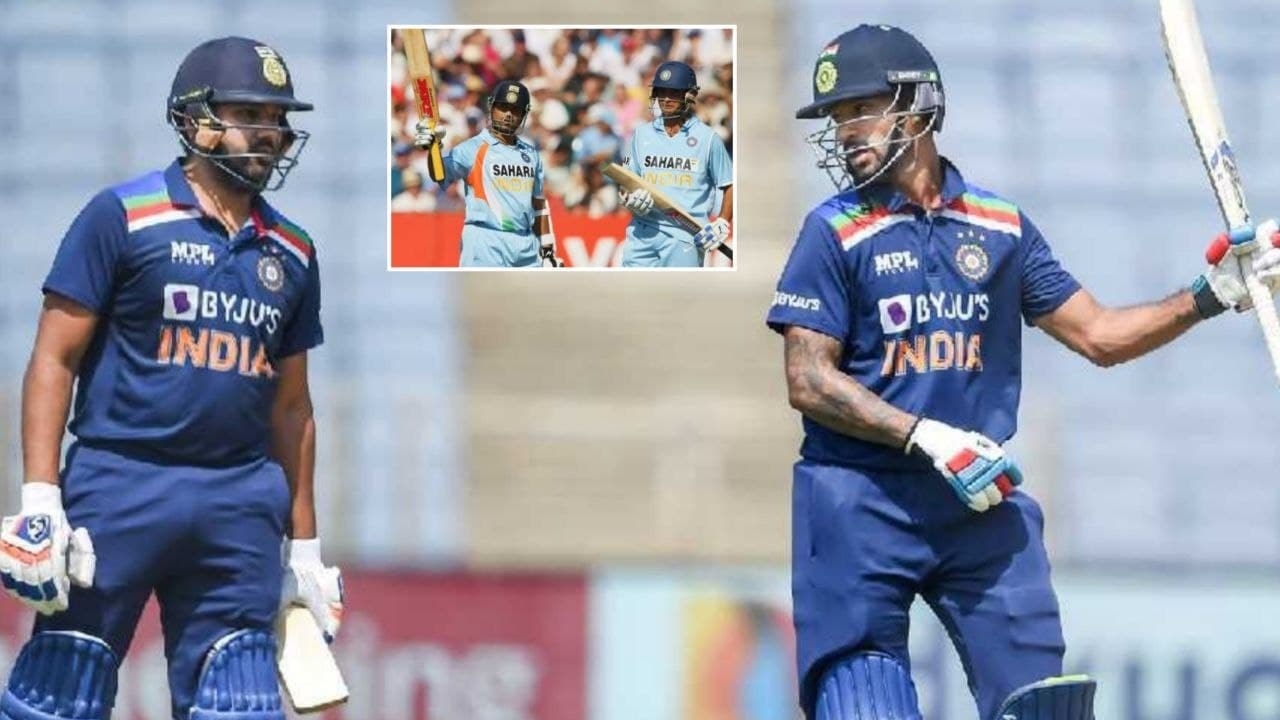 Ind vs Eng 3rd ODI : Rohit - Shikhar Become 2nd Indian Pair To Score 5000 Partnership Runs In ODIs