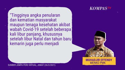 [INFOGRAFIS] Mudik Lebaran 2021, Kenapa Dilarang?, Ini Kata Pemerintah