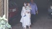 Soha Ali Khan With Daughter Snapped at Kareena Kapoor House Bandra | FilmiBeat
