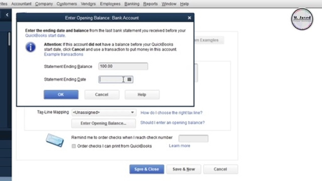 QuickBooks Desktop  Adding Bank and Credit Card Accounts
