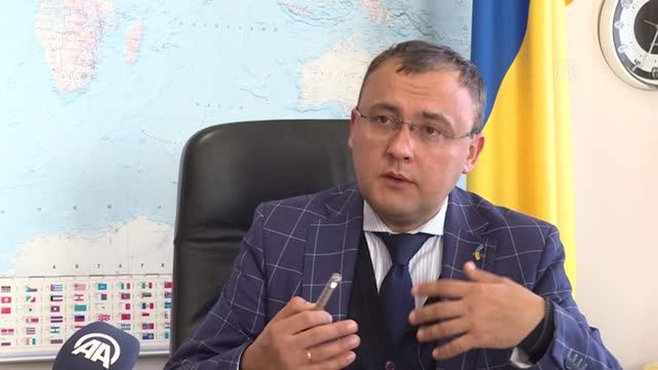 Son dakika haberleri... Ukrayna Dışişleri Bakan Yardımcısı Vasil Bodnar, Türkiye-Ukrayna ilişkilerini AA'ya değerlendirdi (2)