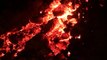 Guatemala: coulée de lave sur les pentes du volcan Pacaya