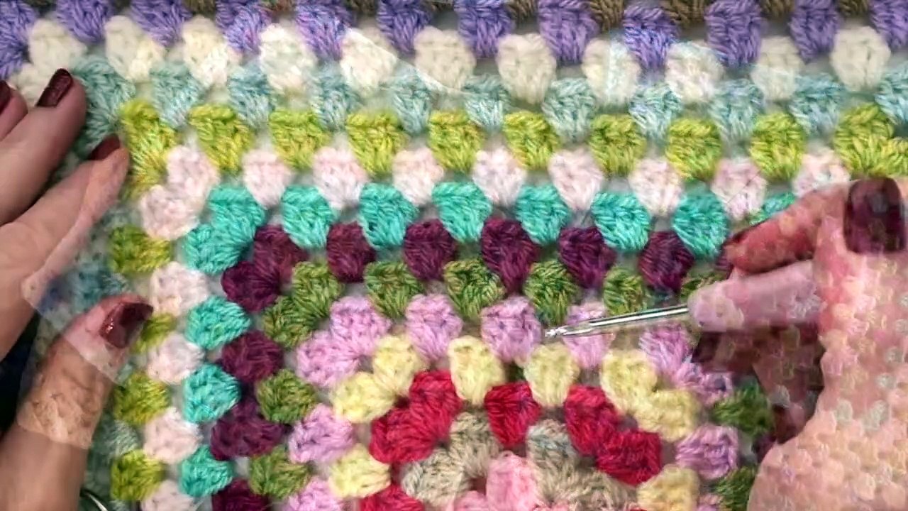 Easy Crochet Blanket Project | Infinity Granny Square | Infinity Granny Rectangle