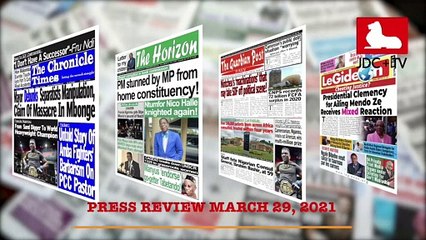 CAMEROONIAN PRESS REVIEW OF MARCH 29, 2021
