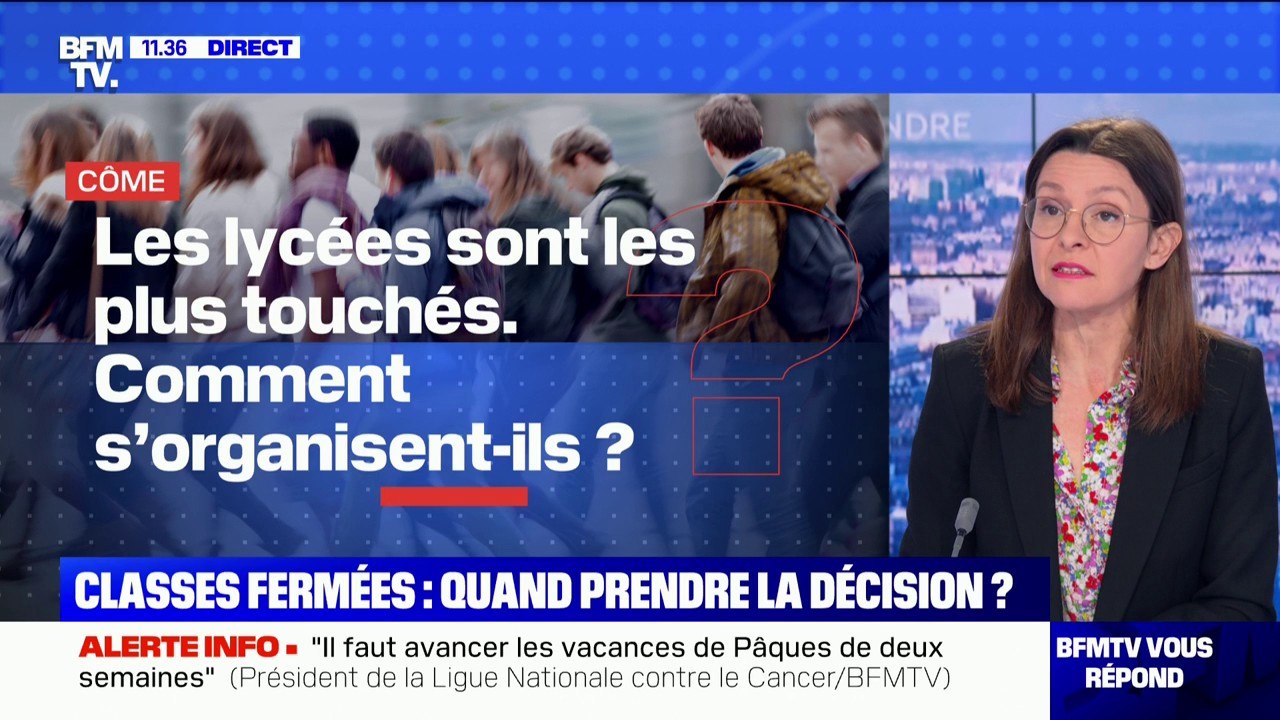 Classes fermées: comment le savoir et comment s'organiser ? BFMTV répond à vos questions
