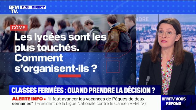 Classes fermées: comment le savoir et comment s'organiser ? BFMTV répond à vos questions