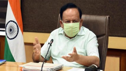 Harsh Vardhan explains the age factor in vaccination