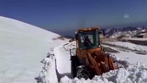 Nemrut Dağı'nın kar nedeniyle kapanan yolu ulaşıma açıldı