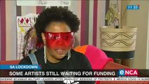 Some artists still waiting for funding