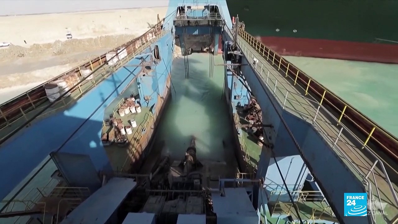 Partial refloating of jammed ship lifts hopes of reopening Suez Canal