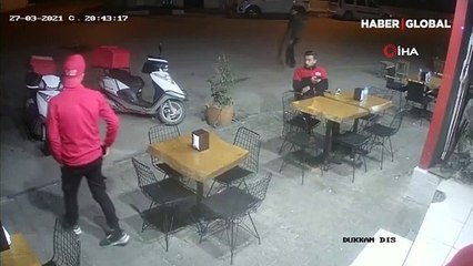 Başıboş pitbullun oyun çabası korkuttu