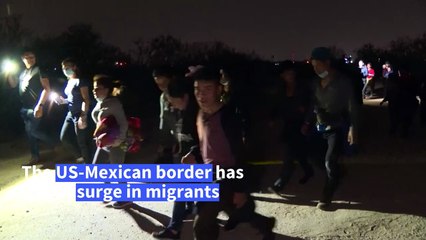 Unaccompanied minors reach US soil after a perilous journey