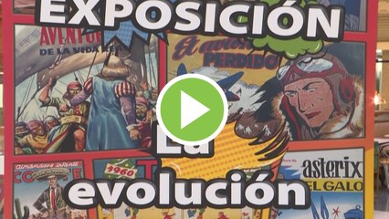 Una exposición en Madrid muestra la evolución del cómic en España