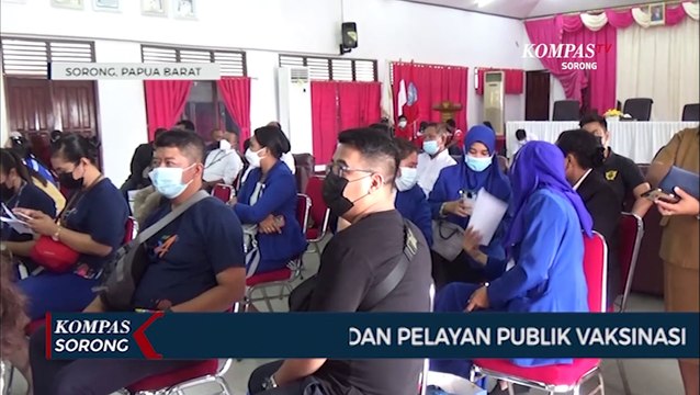 Ratusan Lansia Dan Pelayan Publik Vaksinasi