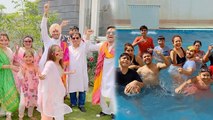 Neha Kakkar Rohanpreet Singh का Family के साथ Holi Celebration Video Viral | Boldsky