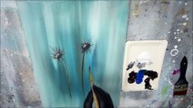 Painting Dandelion/For Beginners/Easy Acrylic Painting/Pusteblumen Malen/Für Anfänger/V314