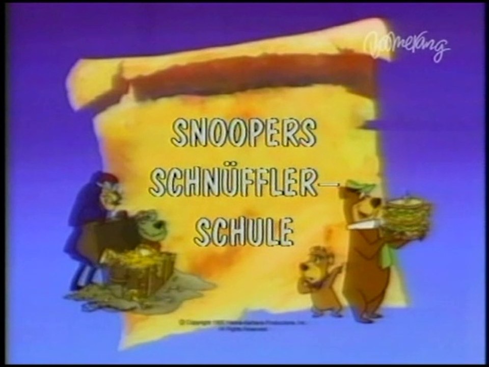 Yogi auf Schatzsuche - 08. Snoopers Schnüflerschule