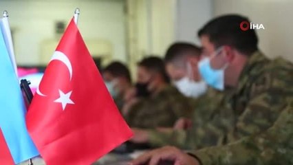 Azerbaycan ve Türkiye muhabere birliklerinden ortak tatbikatı başladı