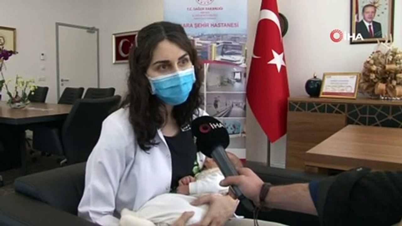 Türkiye’de bir ilk: Annesi hamileyken aşılanan bebek antikorlu doğdu