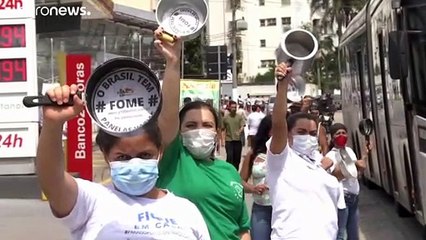 "O Brasil tem fome" reclamam habitantes de favelas