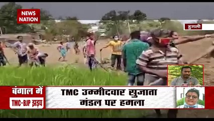 Attack on TMC candidate Sujata Mandal, watch report