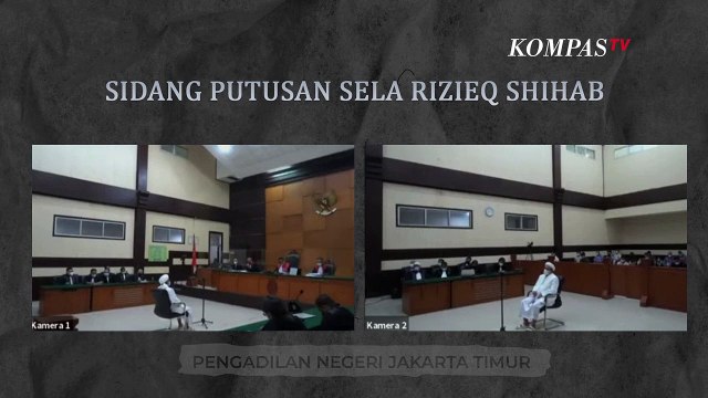 Poin Lengkap Eksepsi Rizieq Shihab yang Ditolak Majelis Hakim