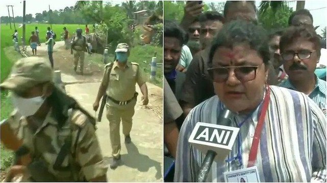 West Bengal polls: Arambagh TMC candidate attacked with bricks